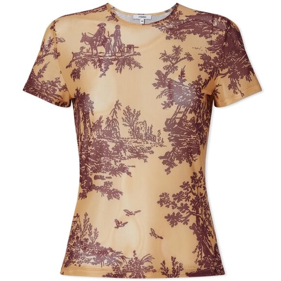 Miaou - Toile Mini Mesh Tee - Picture 1 of 4